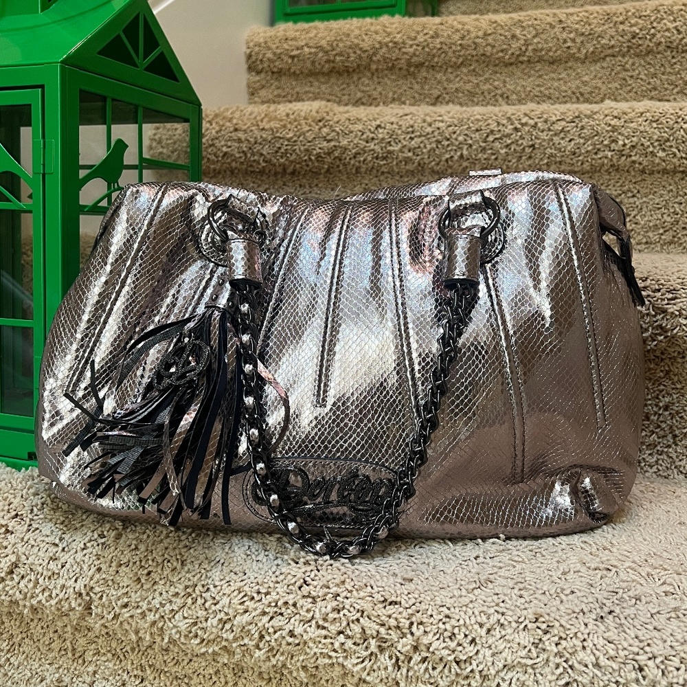 Vintage Silver Dereon Purse Bag